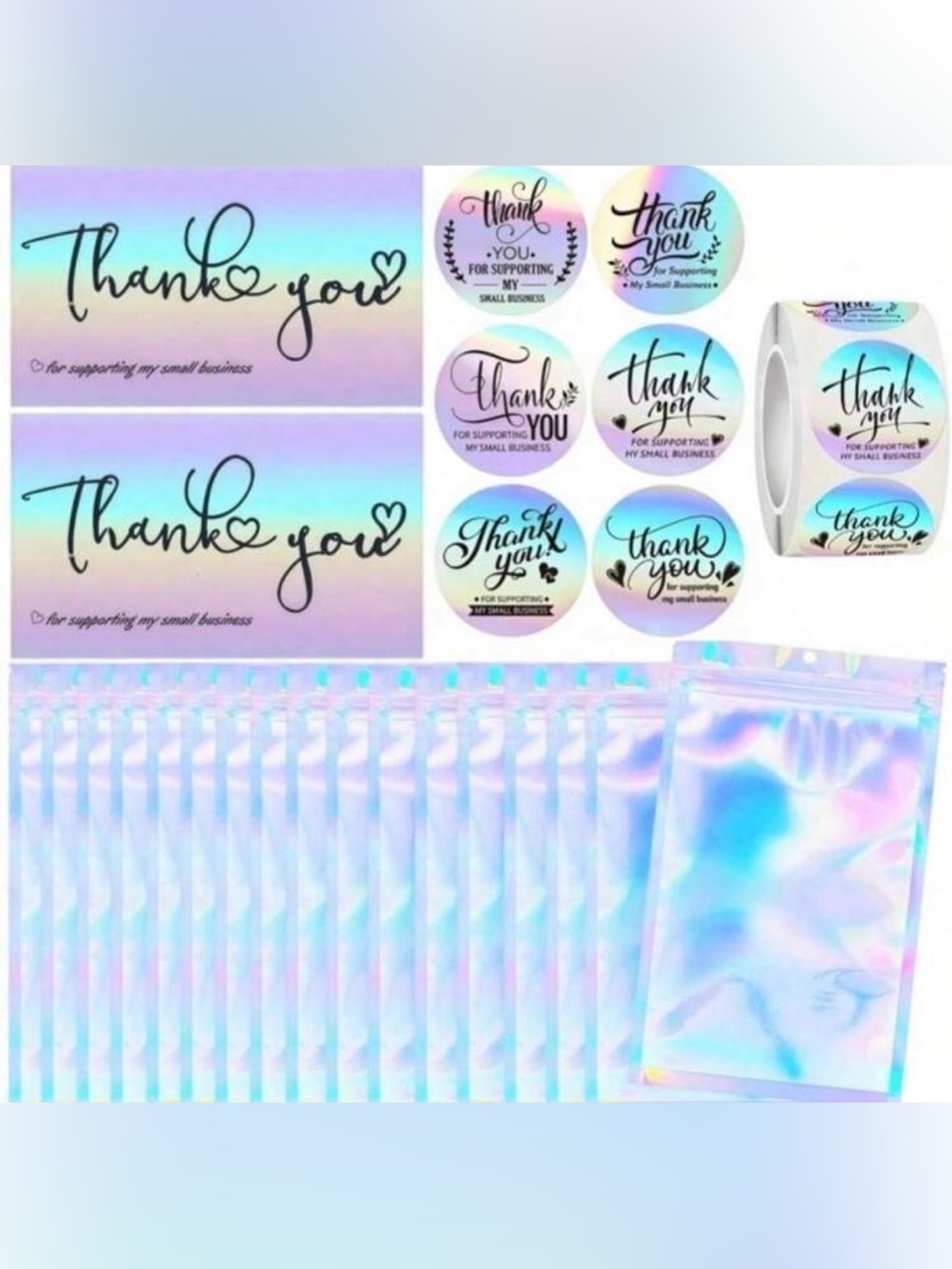 550 piece Thank You Sticker Pack